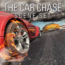 The Car Chase Scene Set Sound Effects
